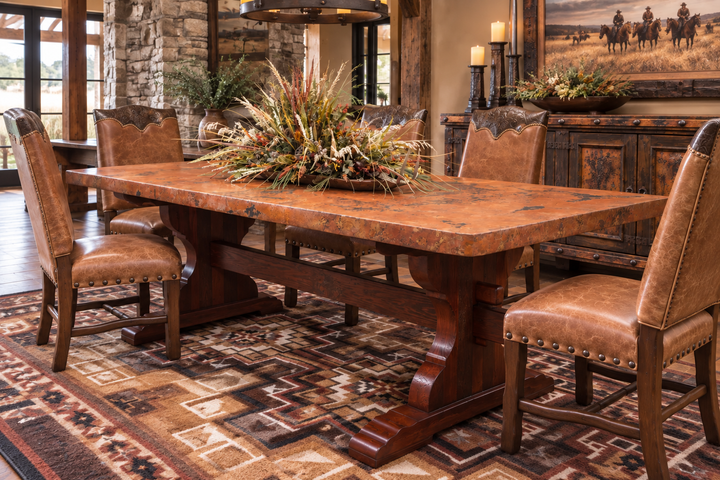 Royal Copper Dining Table