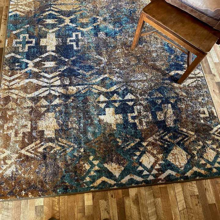 old world style area rug