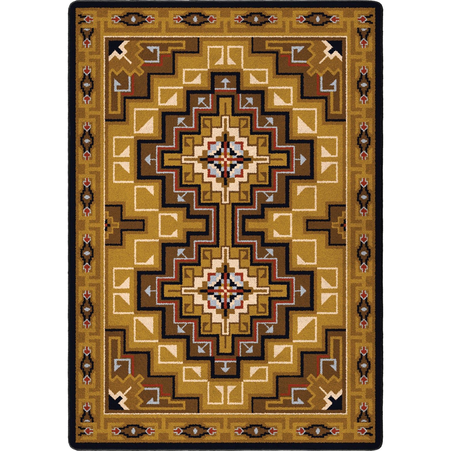 High Rez Earth Area Rug | Southwestern Style Area Rugs – Hat Creek
