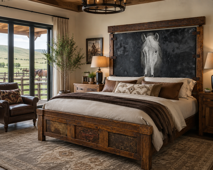 Iron Horse Bed