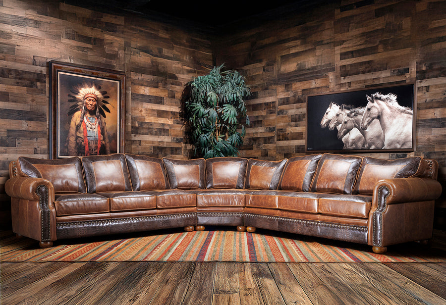 Western Sectional Sofas | Rustic Living Room Furniture – Hat Creek ...