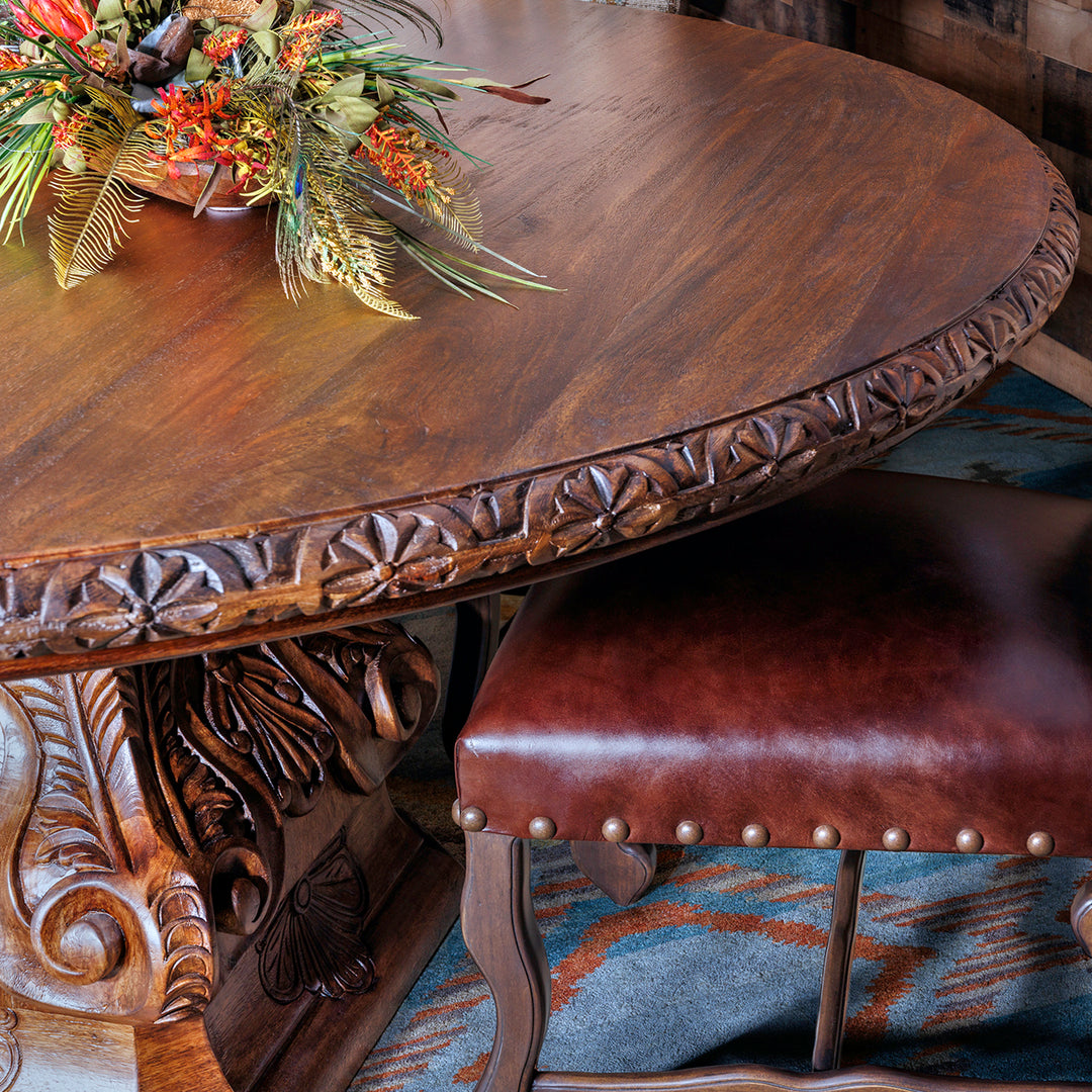 Amery Carved Dining Table