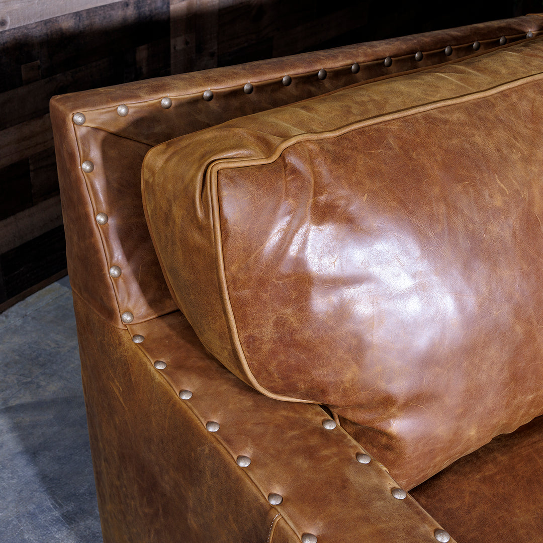 western leather sectional sofa