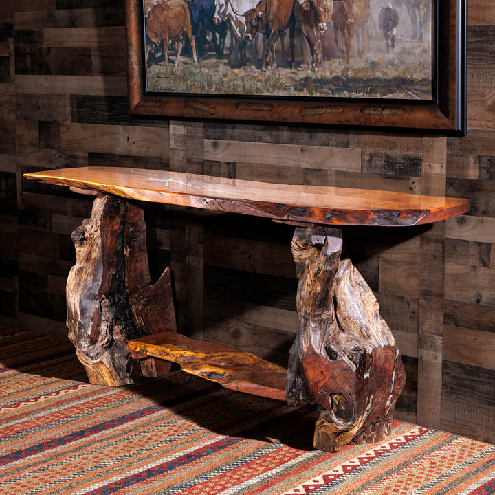 Artisano Mesquite Sofa Table