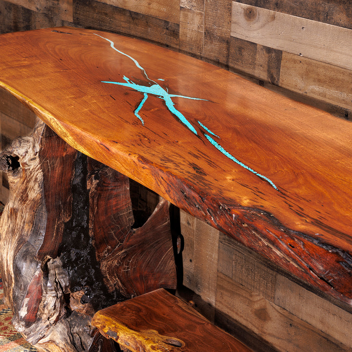 Artisano Mesquite Sofa Table