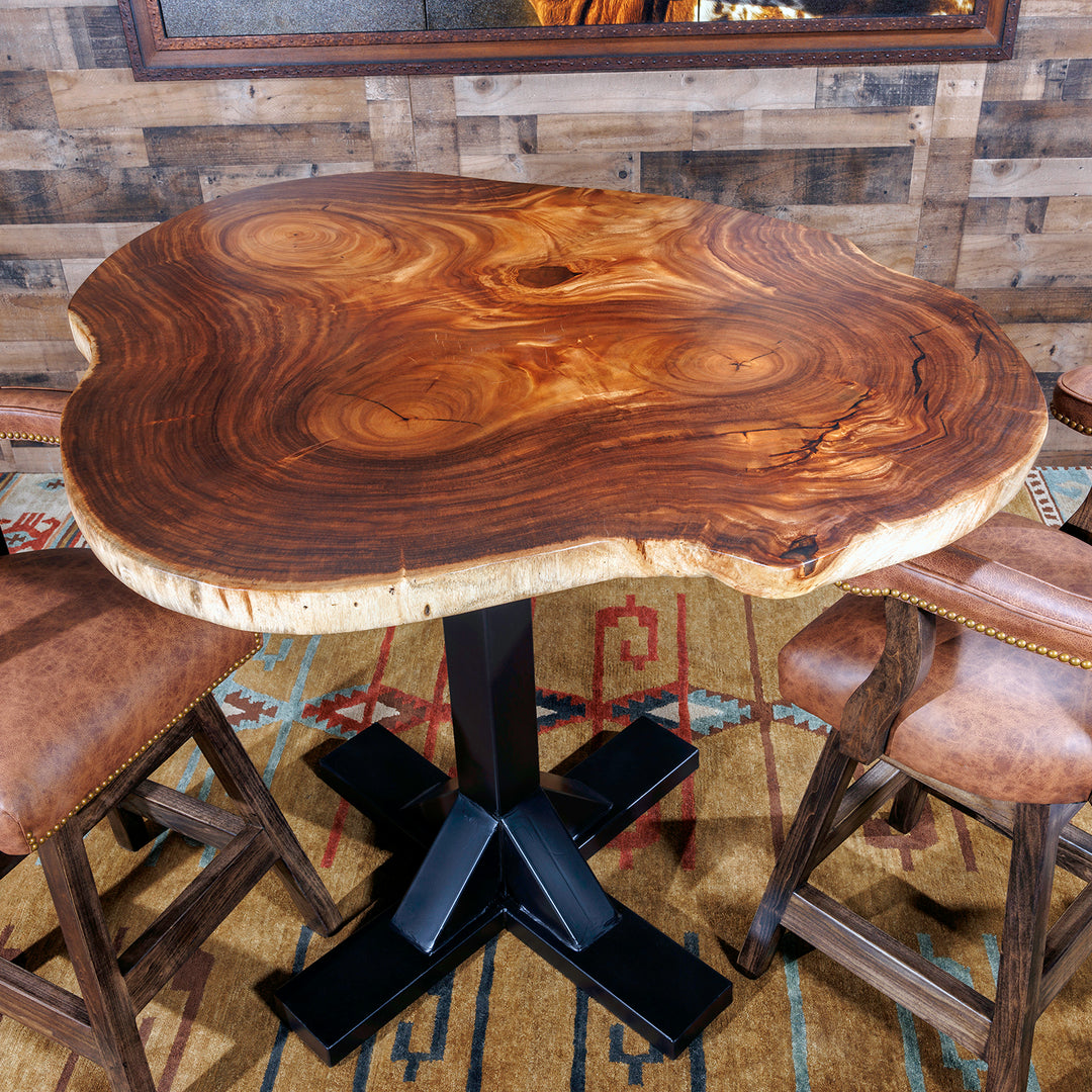 Pub Tables Live Edge Bar Height Dining Table Live Edge High Top