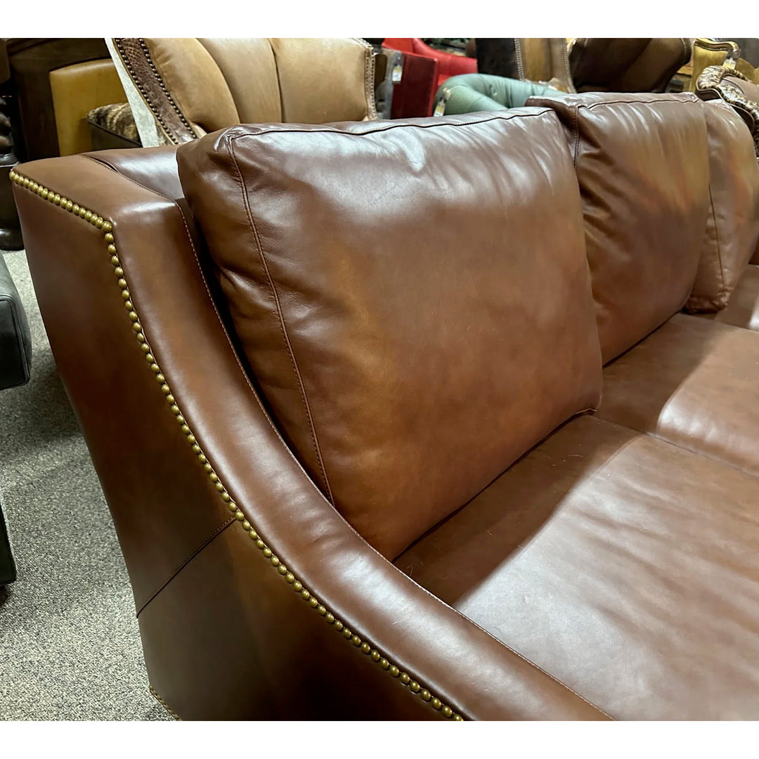 Moselle Western Leather Sofa