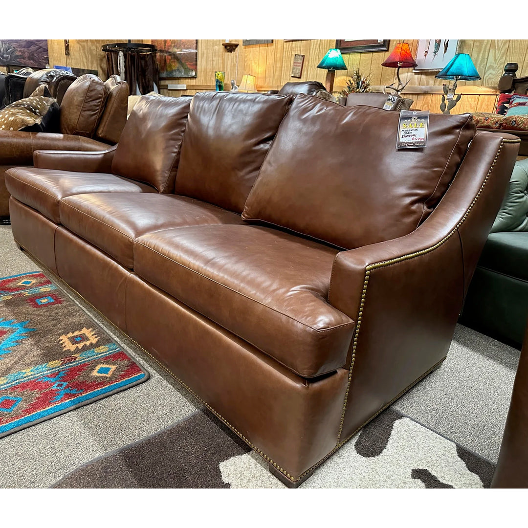 Moselle Western Leather Sofa