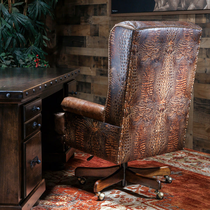 Salvador Western Leather Office Chair