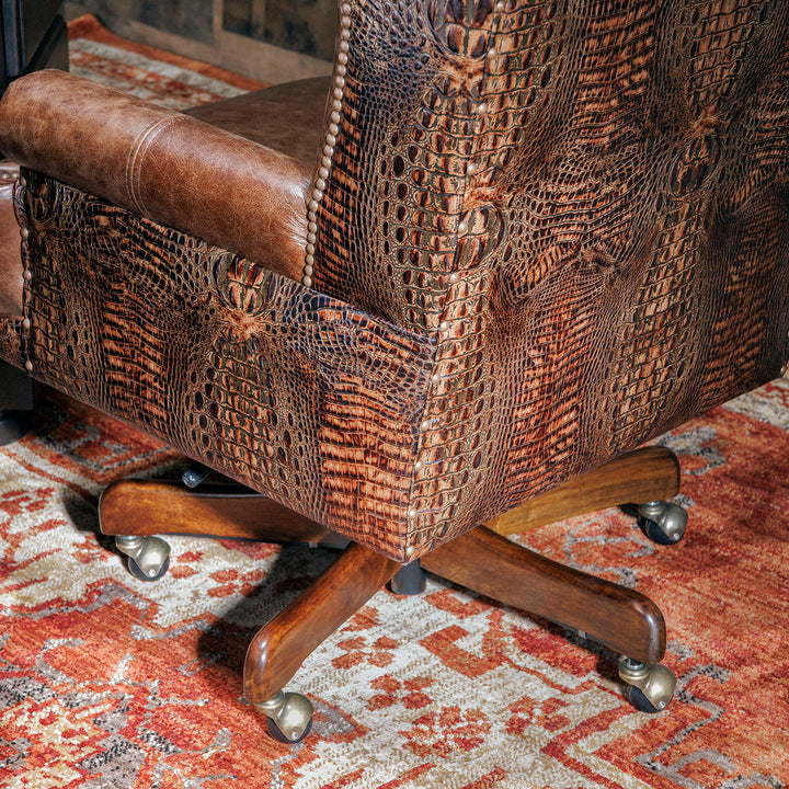 Salvador Western Leather Office Chair