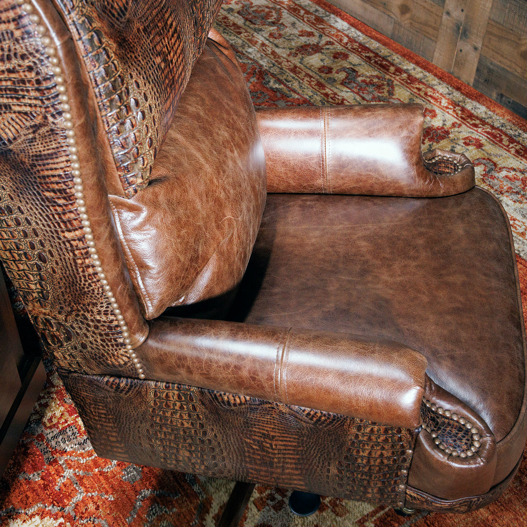 Salvador Western Leather Office Chair