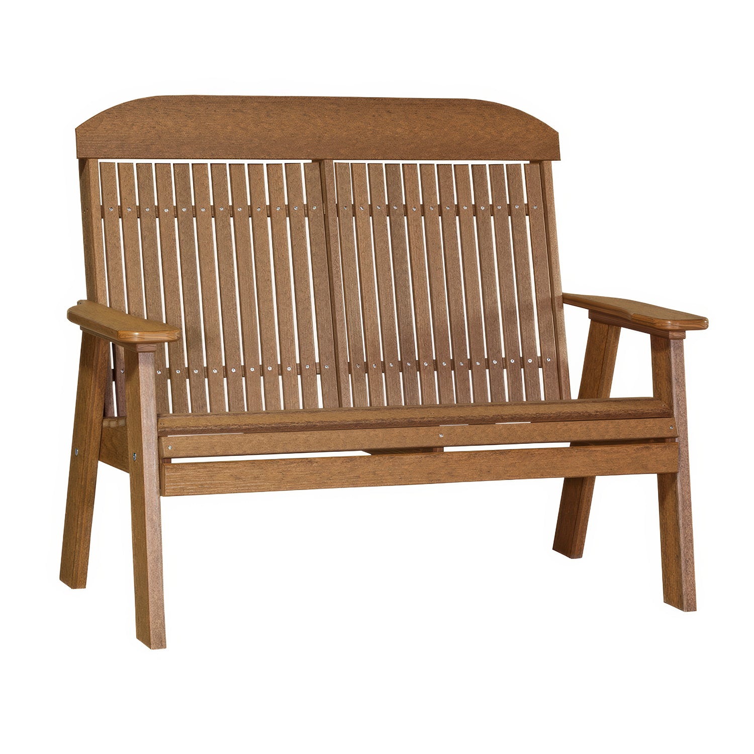 Poly Bench 4' Classic Poly Bench | Outdoor Poly Patio Furniture – Hat Creek Interiors