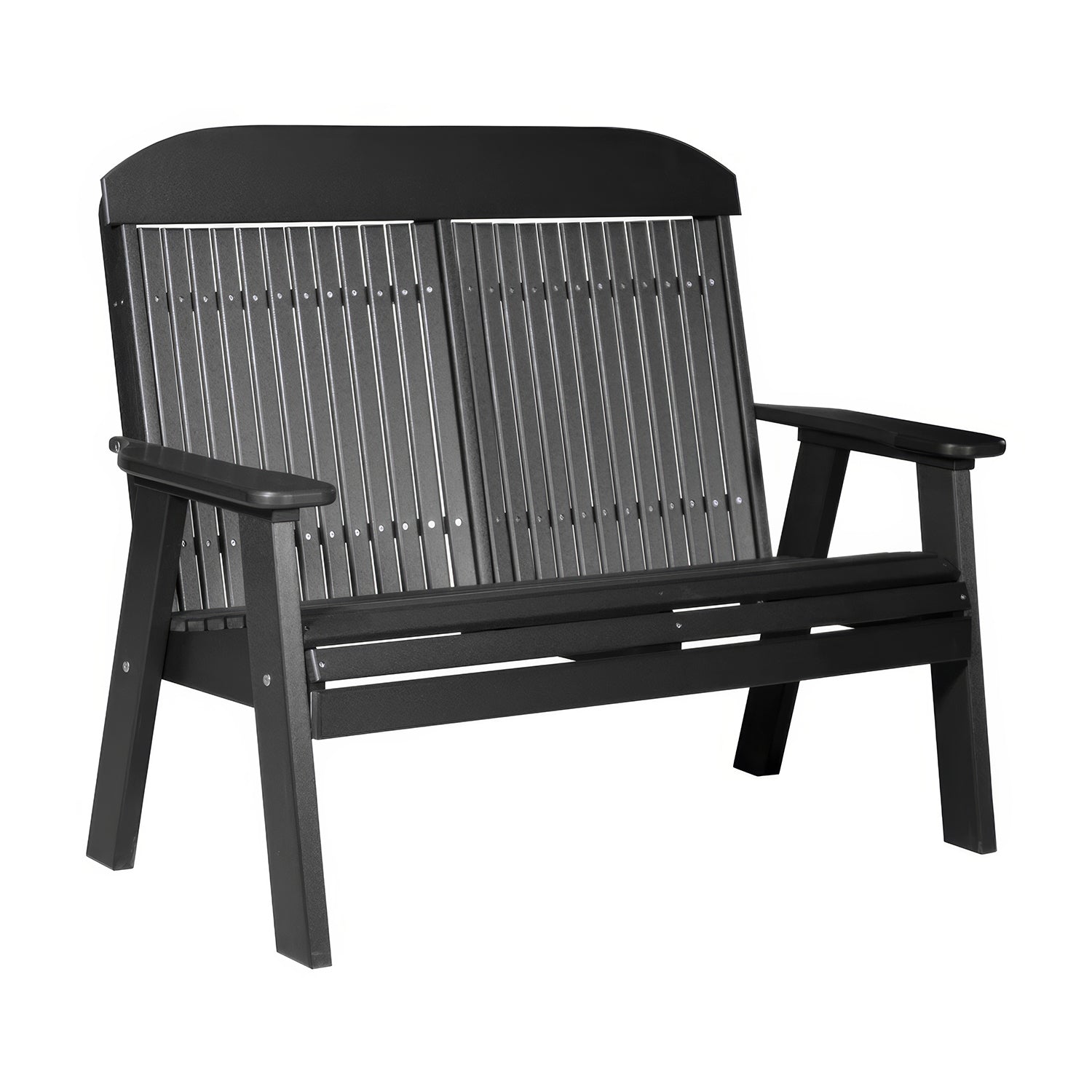 Poly Bench 4' Classic Poly Bench | Outdoor Poly Patio Furniture – Hat Creek Interiors