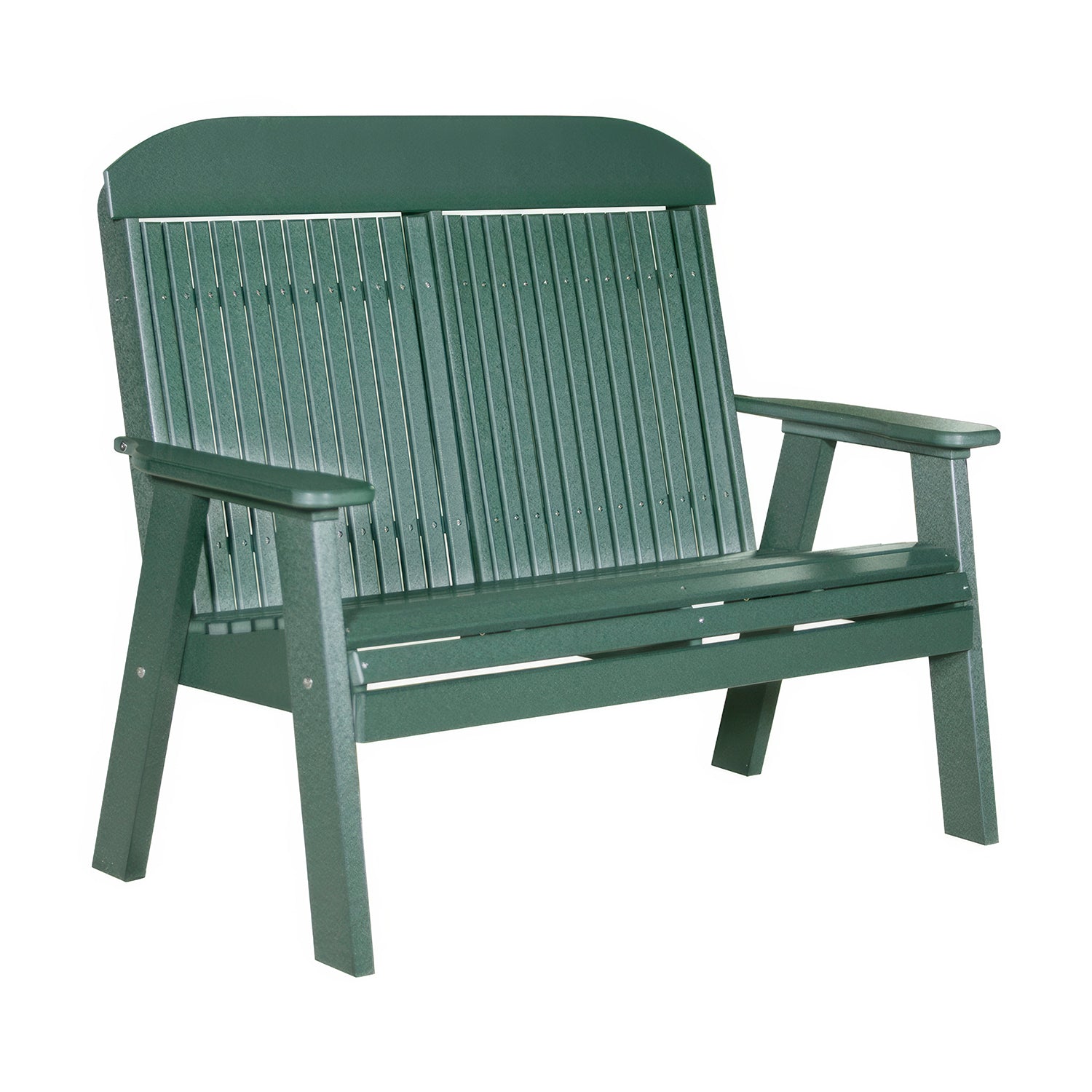Poly Bench 4' Classic Poly Bench | Outdoor Poly Patio Furniture – Hat Creek Interiors
