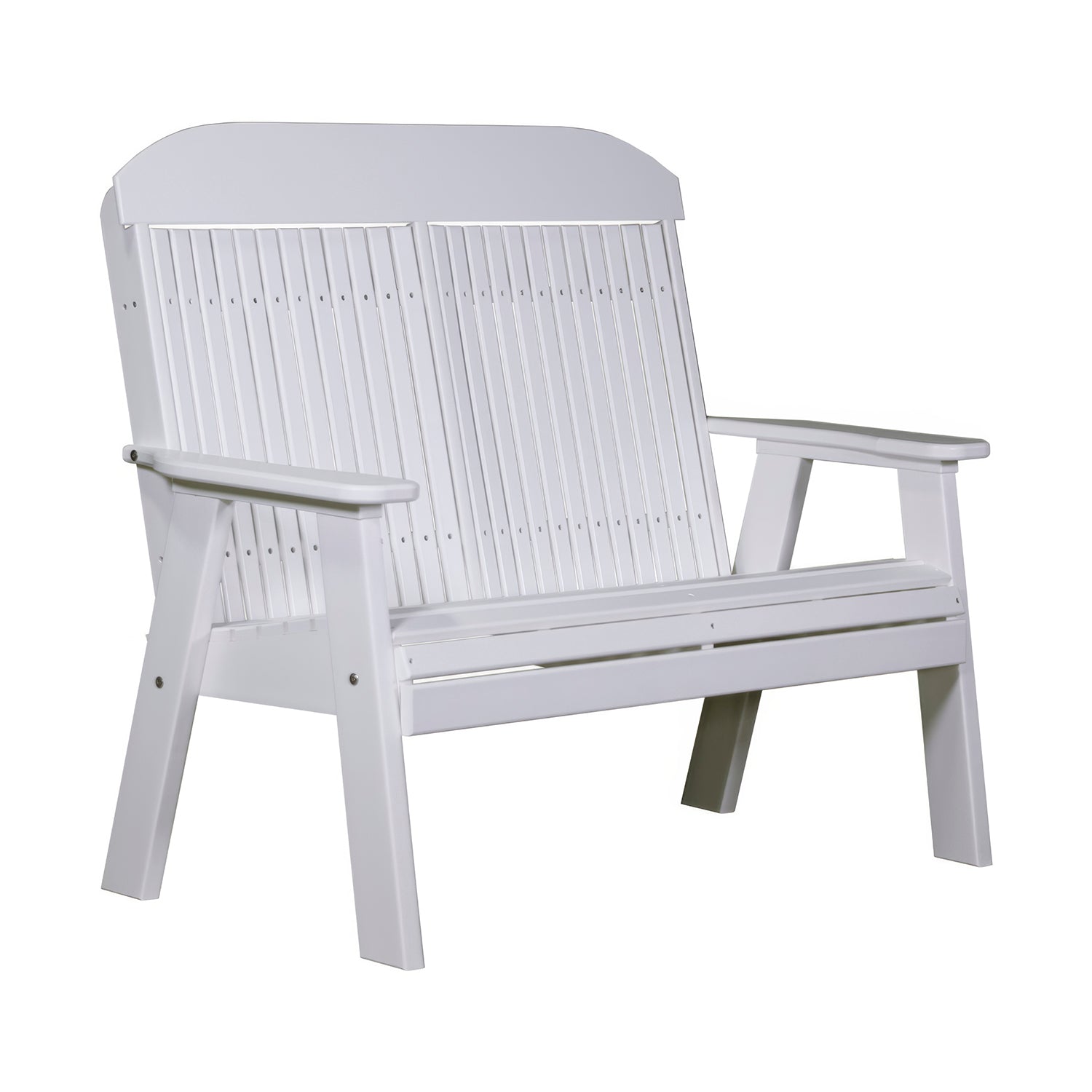 Poly Bench 4' Classic Poly Bench | Outdoor Poly Patio Furniture – Hat Creek Interiors