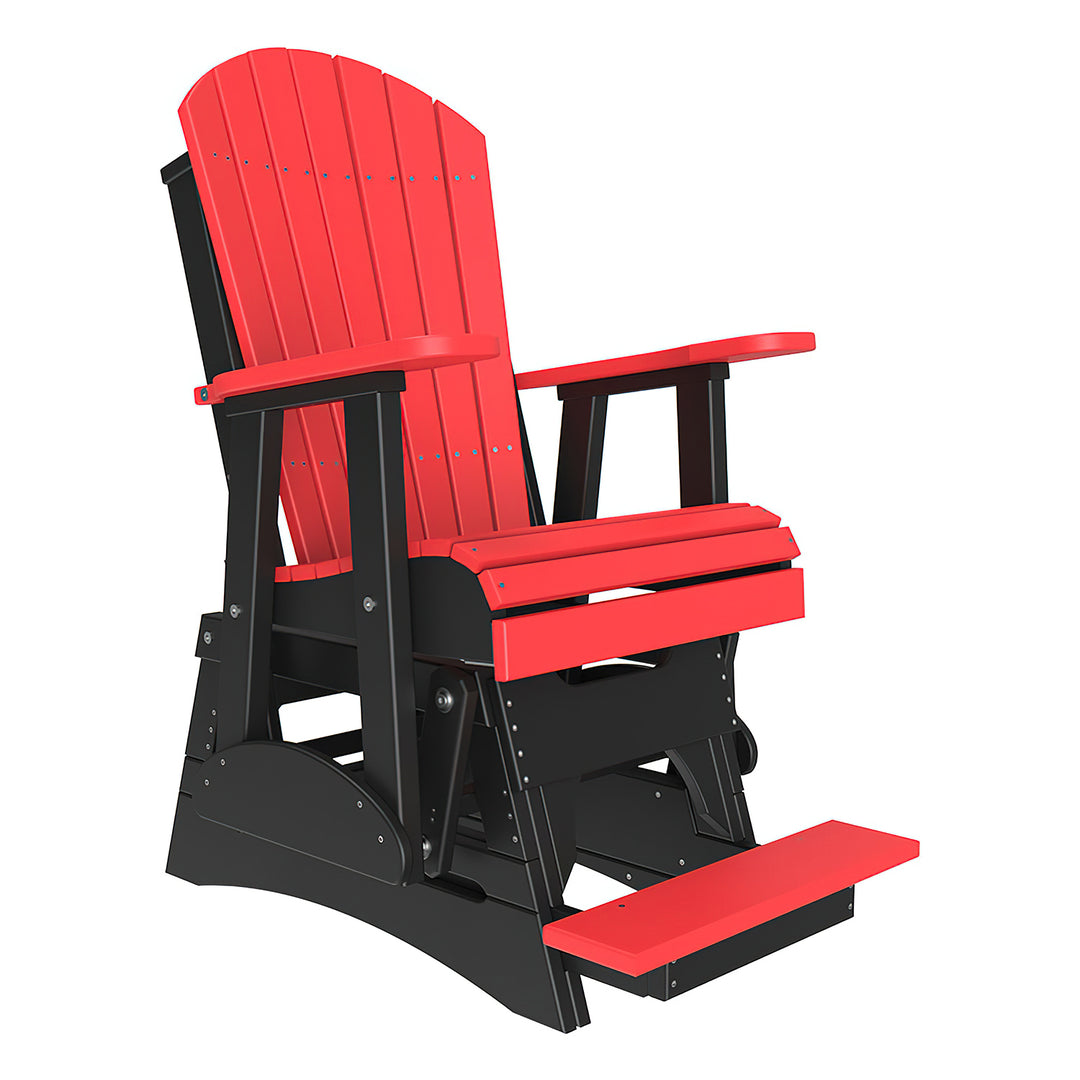 2' Adirondack Balcony Poly Glider Chair