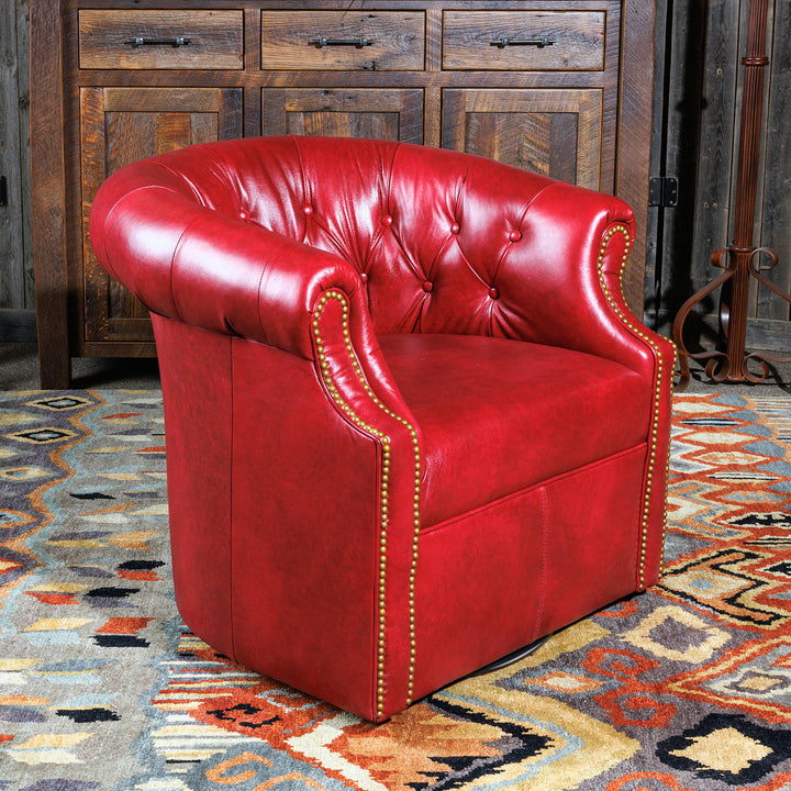 Thinking Chair - Red Leather