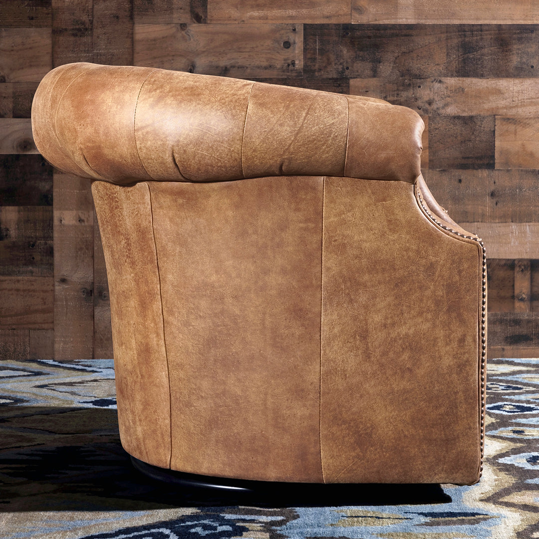 Rawhide Leather Thinking Chair