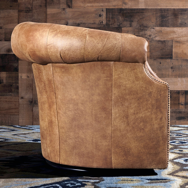 Rawhide Leather Thinking Chair