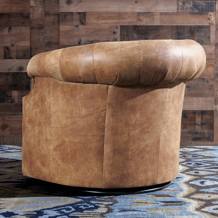 Rawhide Leather Thinking Chair