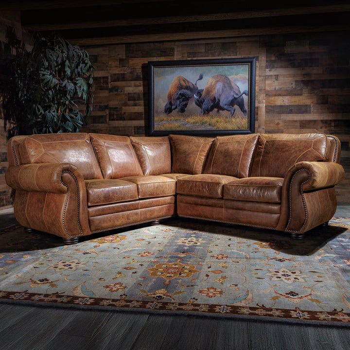 Puglia Leather Sectional