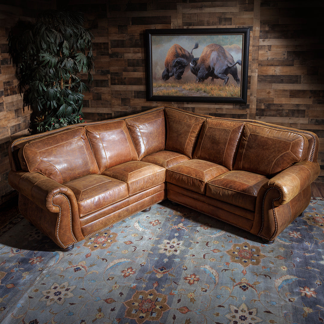 Puglia Leather Sectional