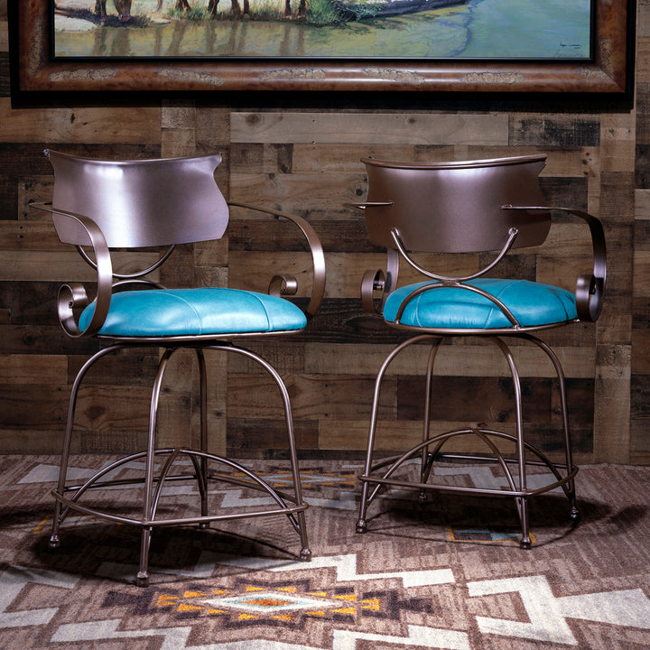 Sunset Valley Iron Bar Stool