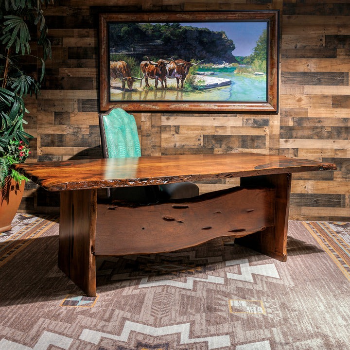 Cave Creek Mesquite Office Desk