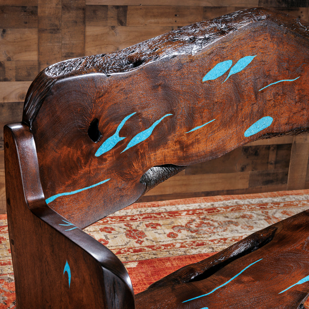 Hermosa Live Edge Mesquite Bench