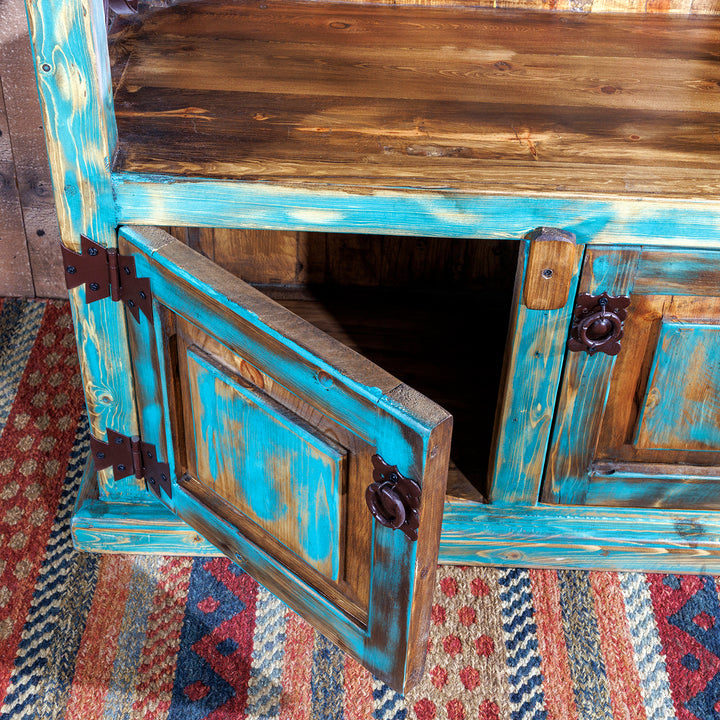 Paisano Turquoise Bookshelf