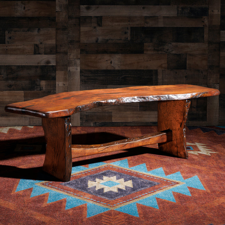 Tonto Live Edge Mesquite Bench