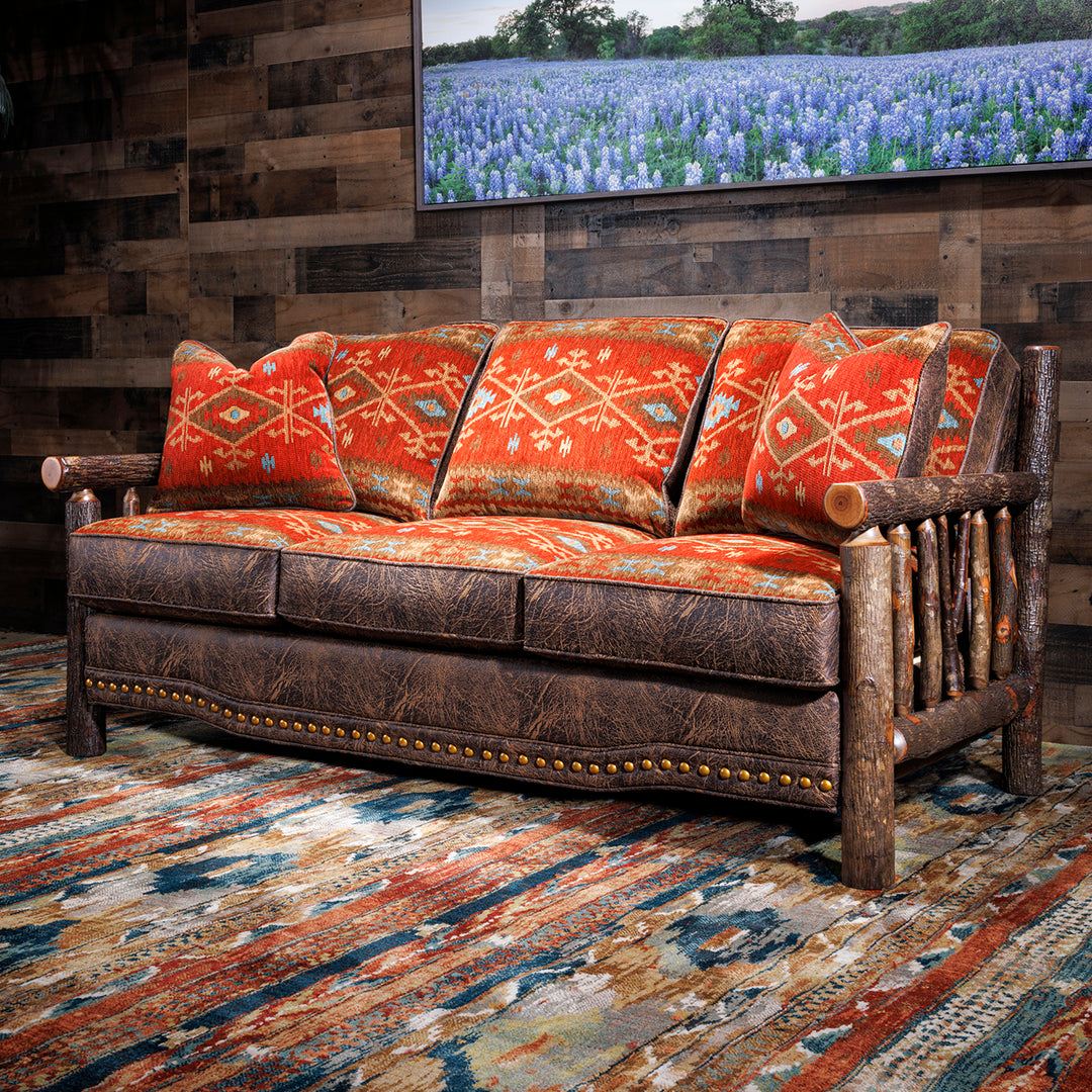 Red River Hickory Sofa & Loveseat