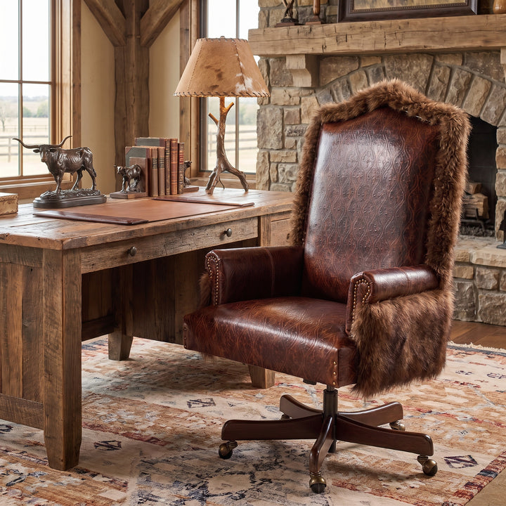 Buffalo Venetian Leather Office Chair