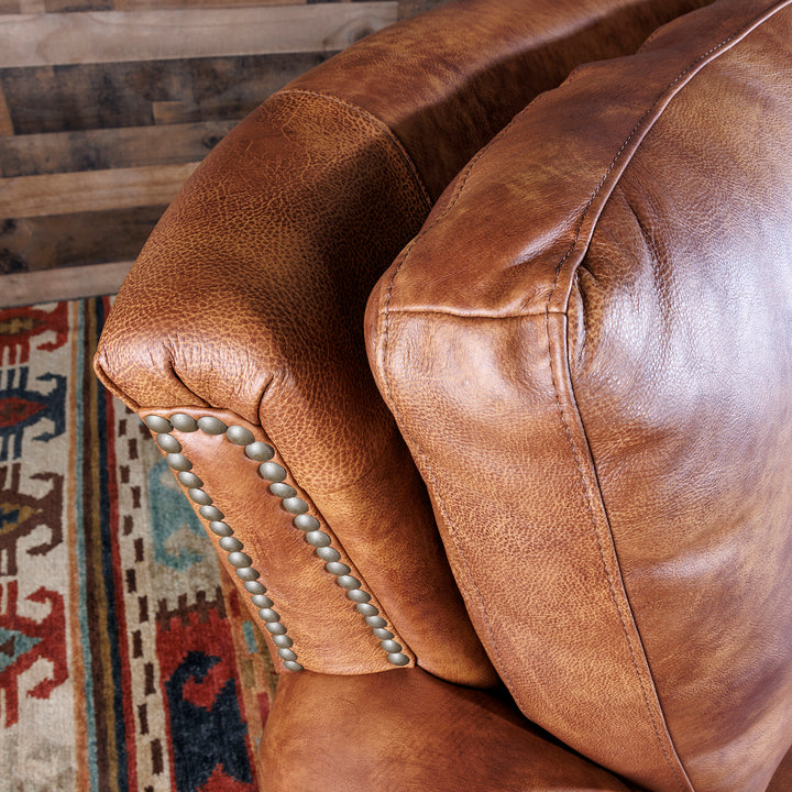 Kayhill Western Leather Sofa