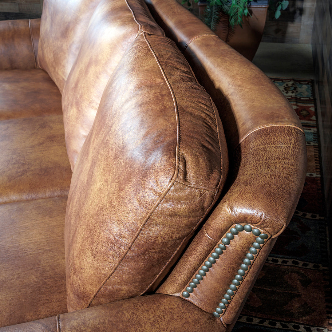 Kayhill Western Leather Sofa