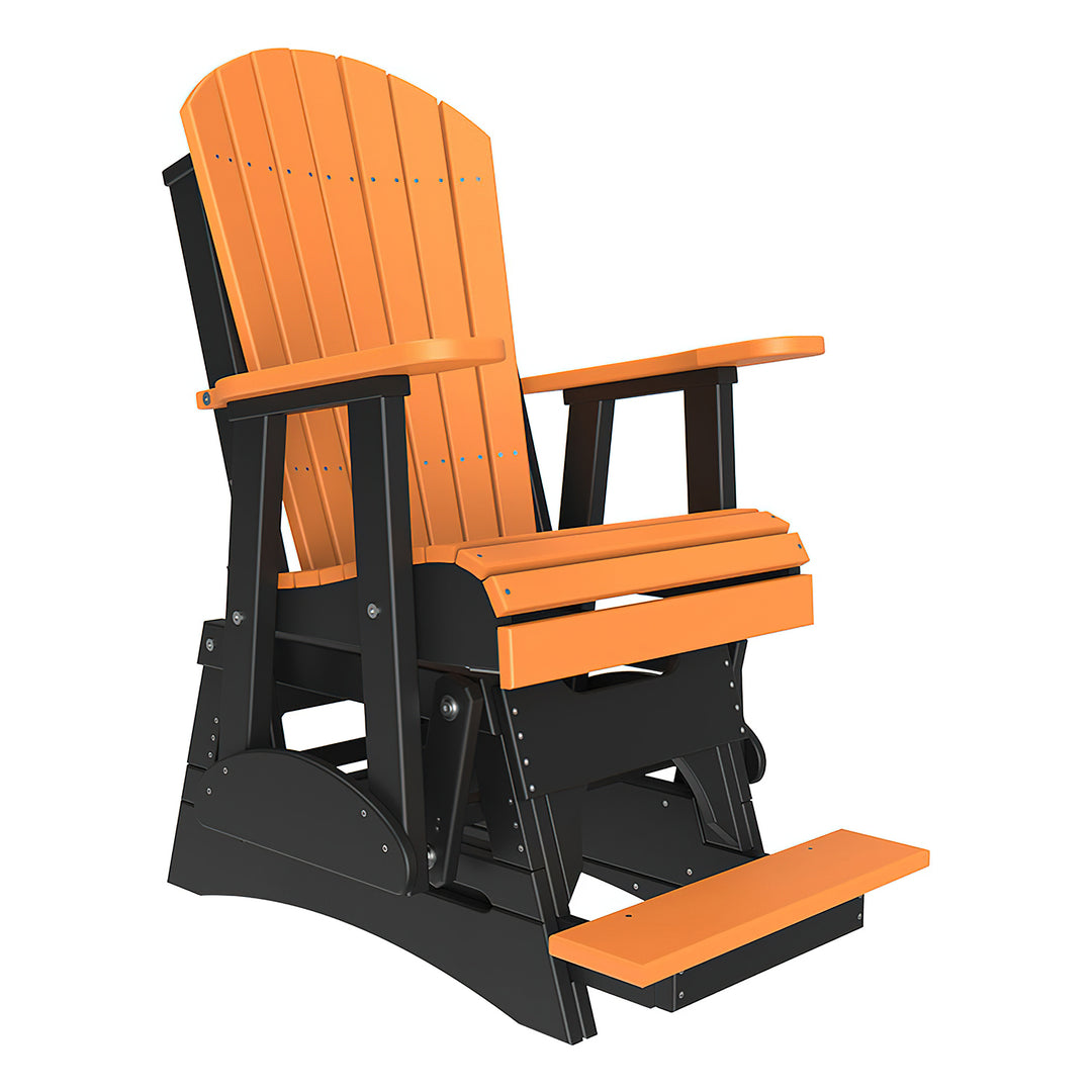 2' Adirondack Balcony Poly Glider Chair