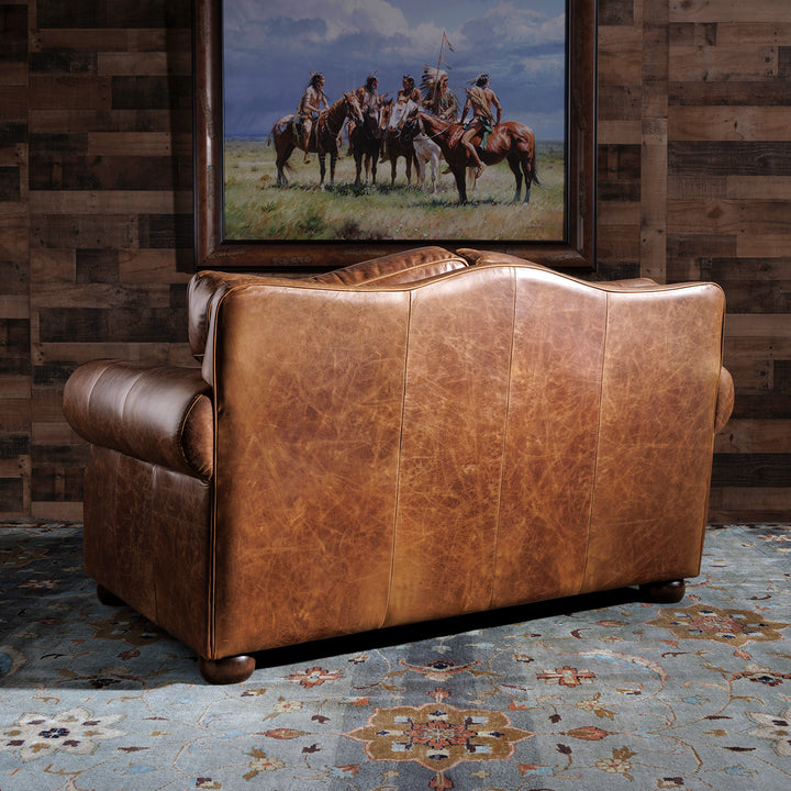 Bosque Western Leather Loveseat