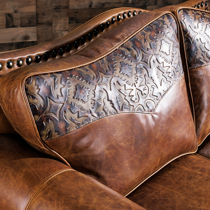 Bosque Western Leather Loveseat