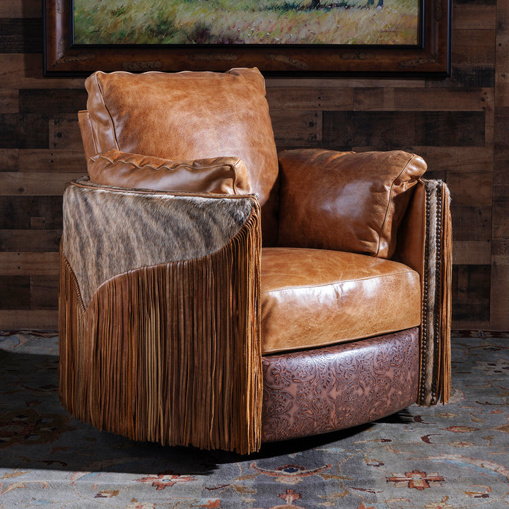 Latigo Western Leather Snug Recliner