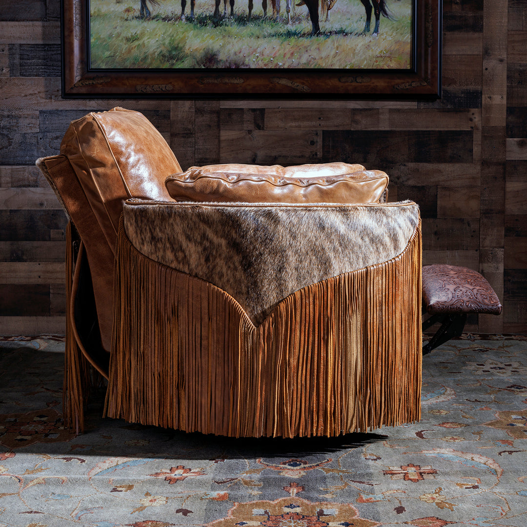 Latigo Western Leather Snug Recliner