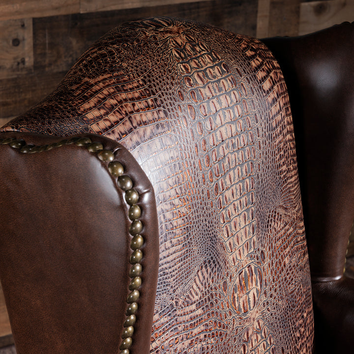 Croc Western Wingback Office Chair