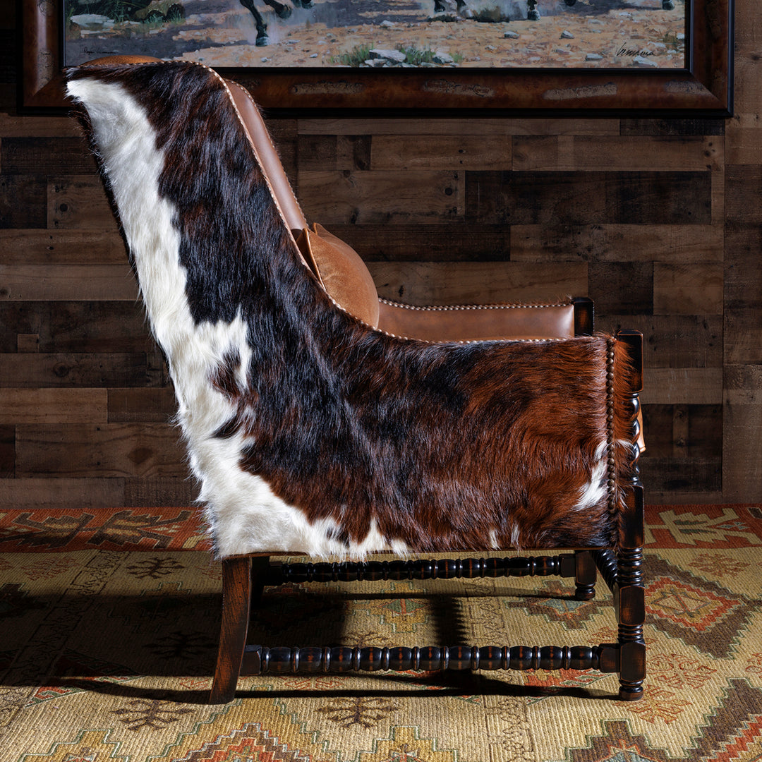 Cheyenne Western Leather Chair