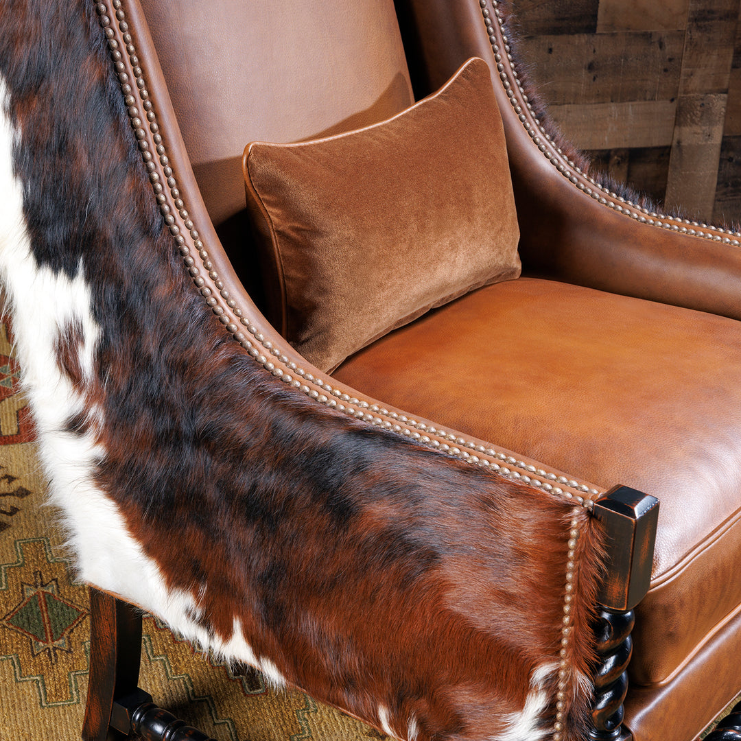 Cheyenne Western Leather Chair