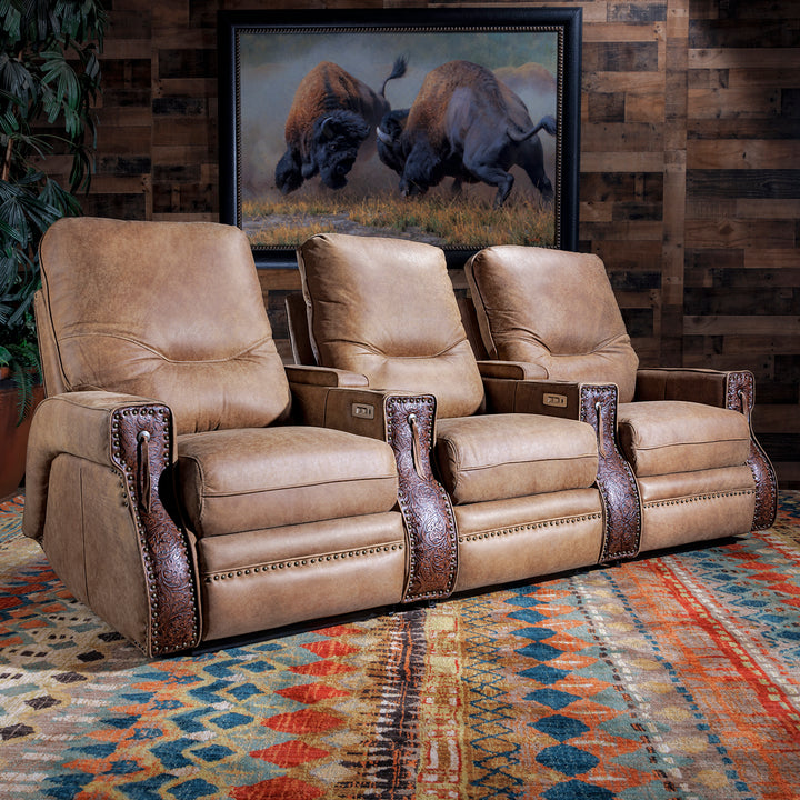 Cowboy Tool Leather Media Seating