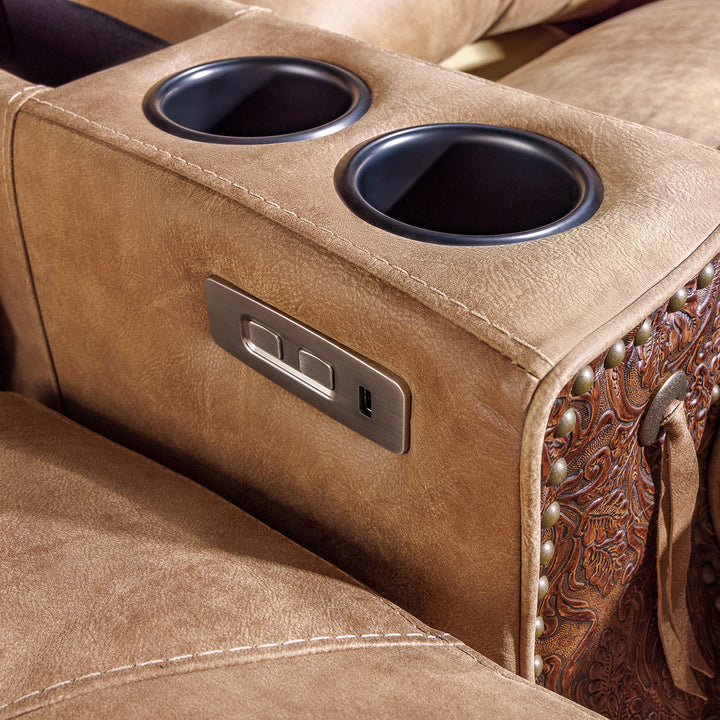 Cowboy Tool Leather Media Seating