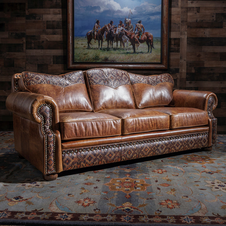 Bosque Western Leather Sofa