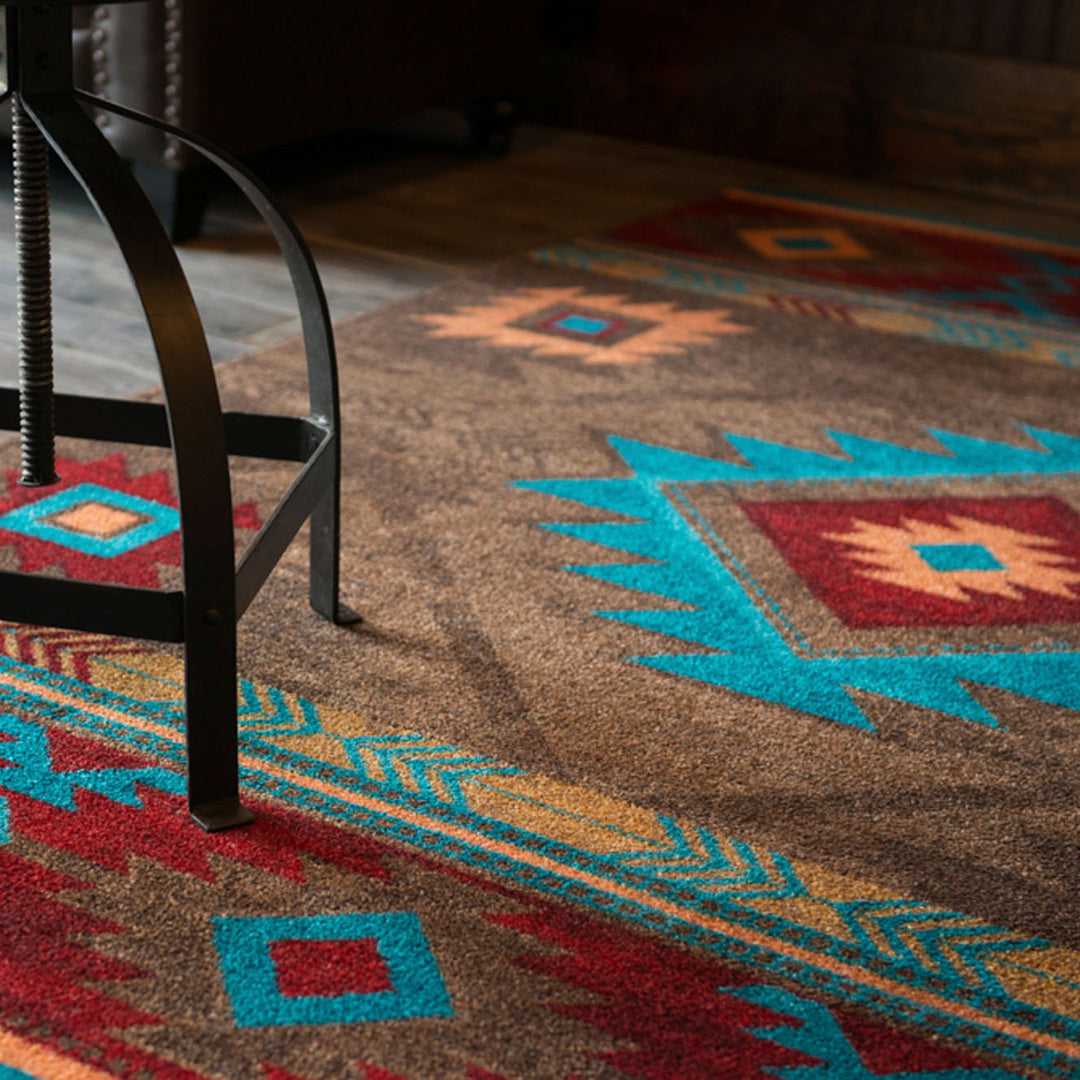 southwestern style area rug