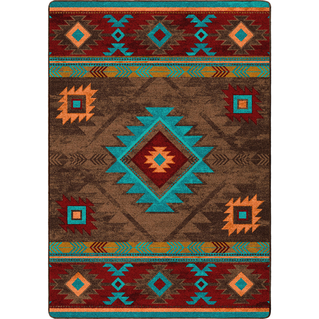 southwestern style area rug