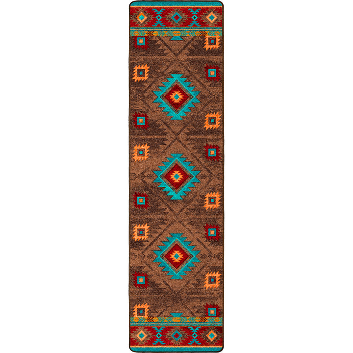 southwestern style runner rug