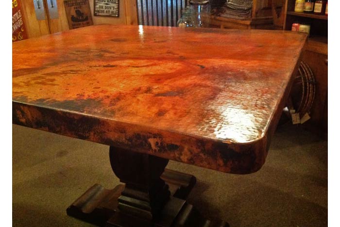 Copper Pub Table